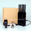 8 Antennas Portable GPS WiFi 3G 4G Mobile Phone Signal Jammer Blocker Lojack Jammer